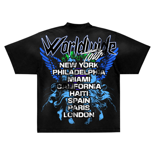 JUICE FABRICS WORLD IS YOURS T-SHIRT
