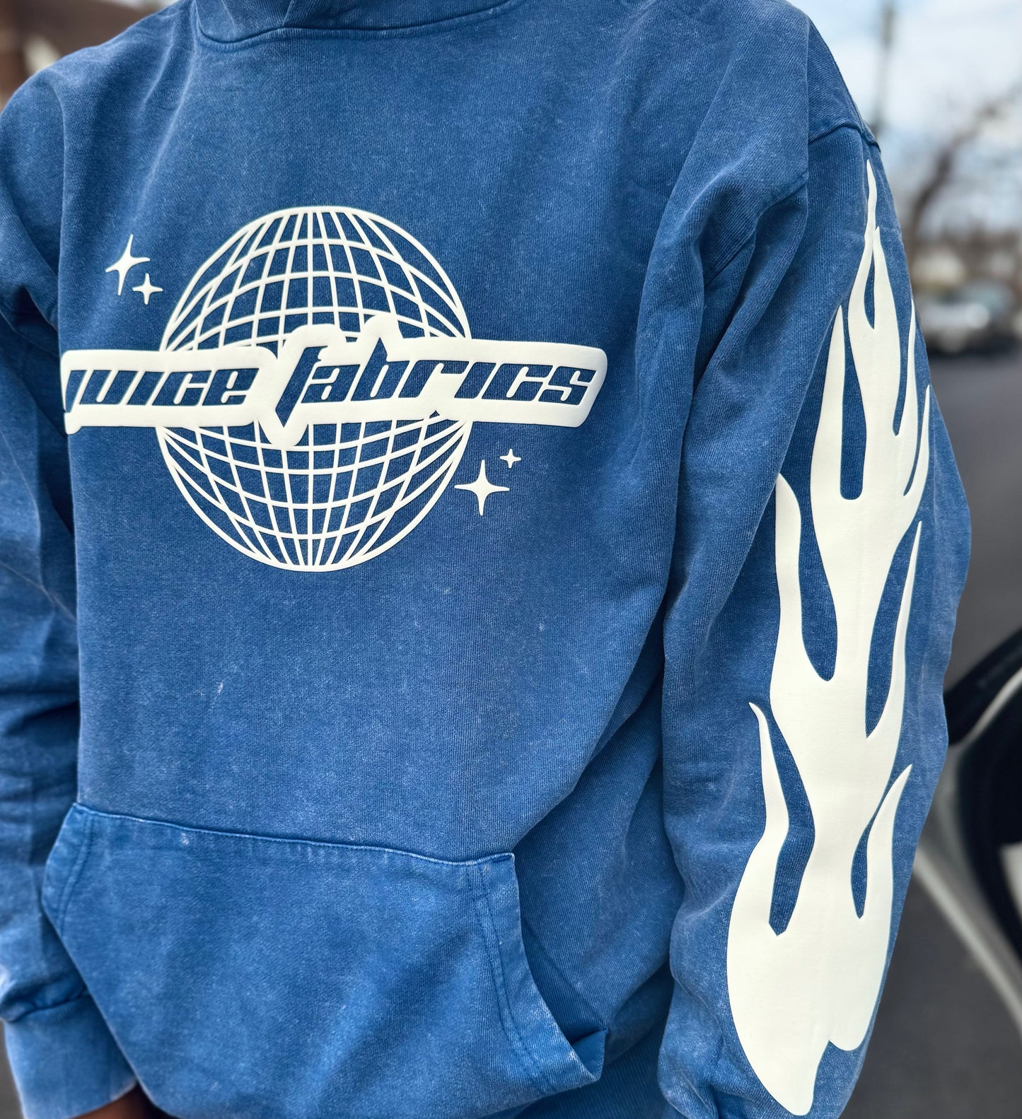 BLUE JUICE FABRICS HOODIE