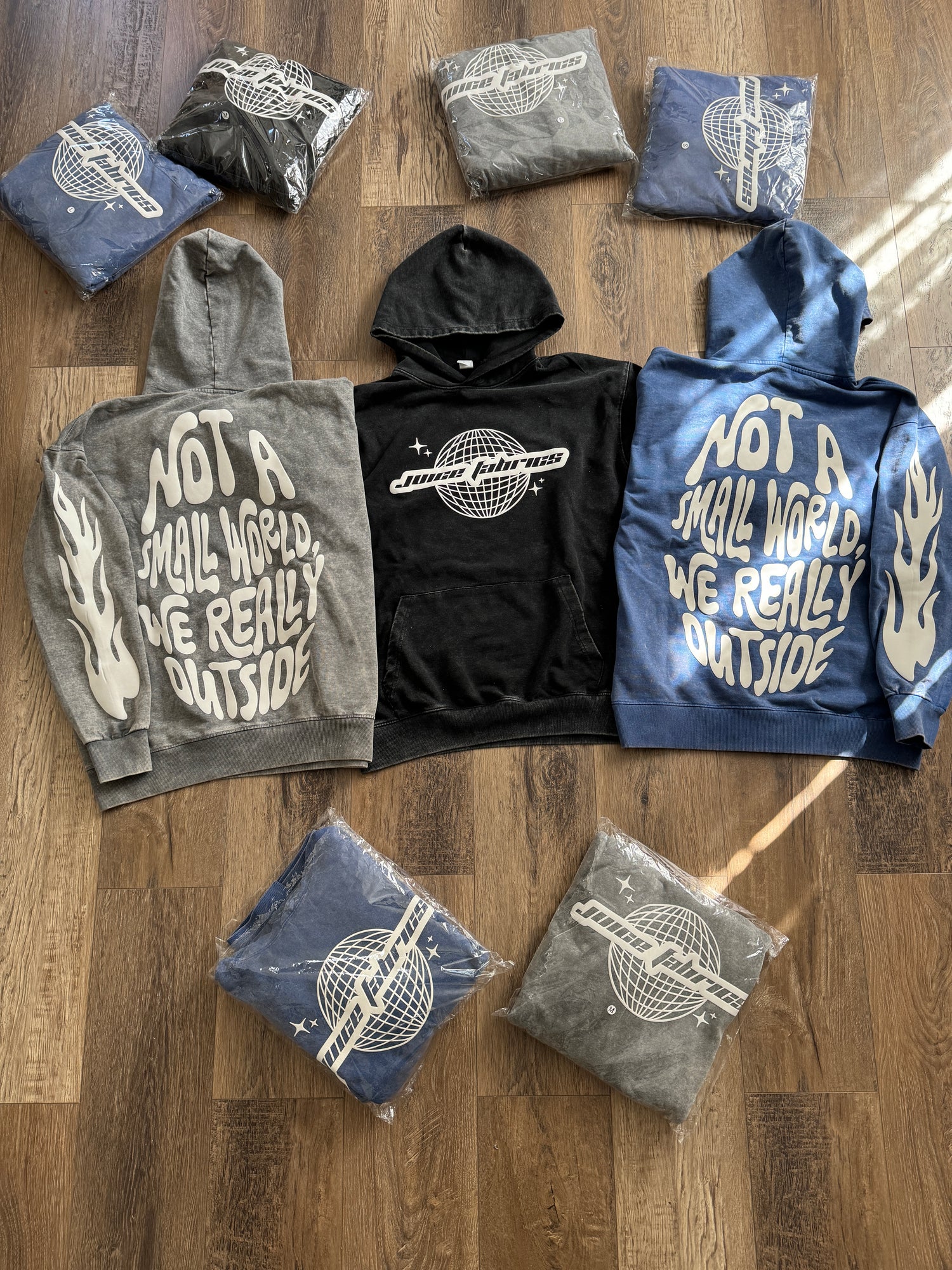 JUICE FABRICS HOODIES