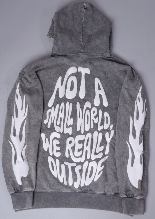 GREY JUICE FABRICS HOODIE