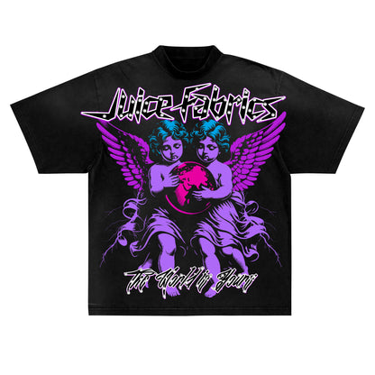 JUICE FABRICS WORLD IS YOURS T-SHIRT