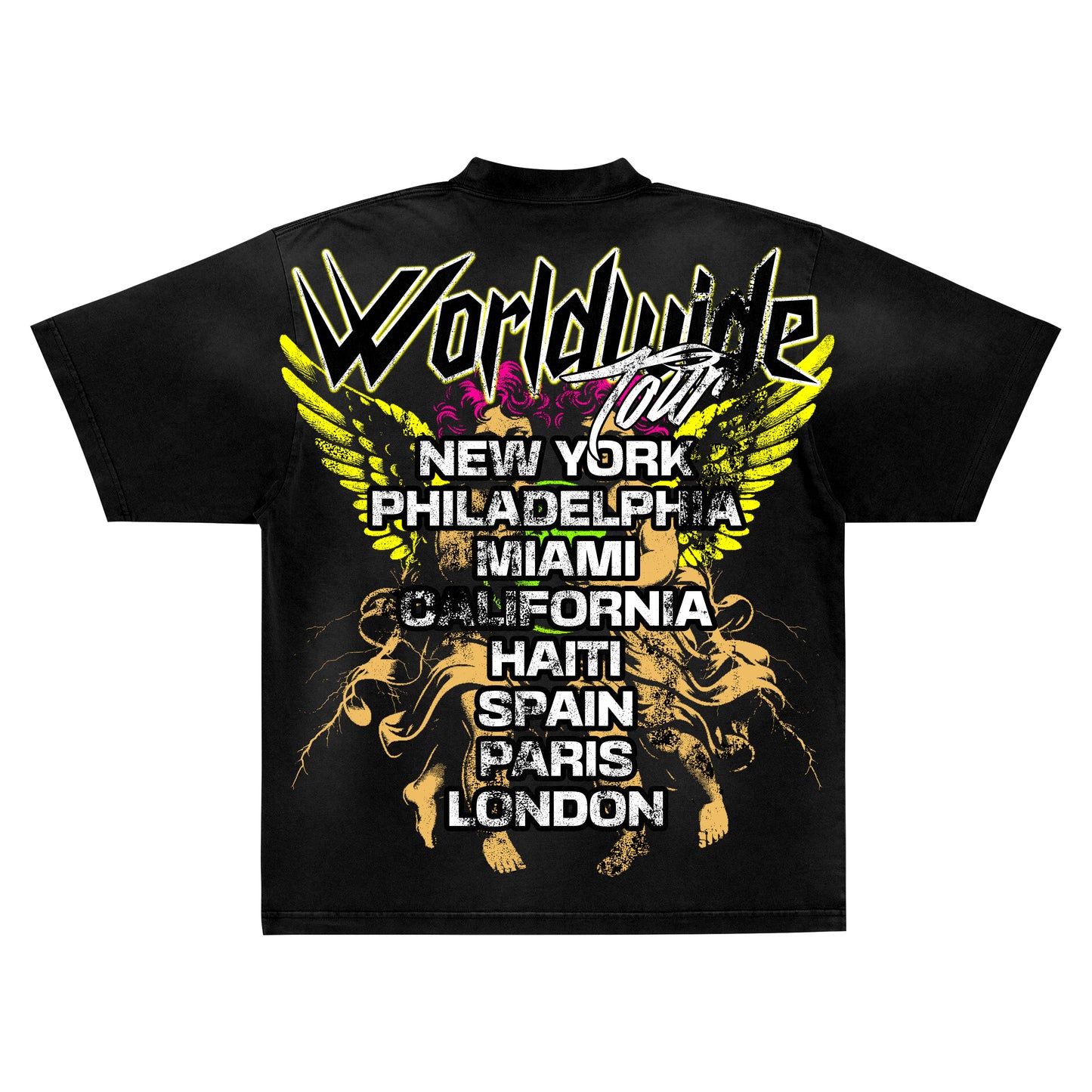 JUICE FABRICS WORLD IS YOURS T SHIRT