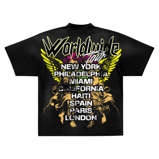 JUICE FABRICS WORLD IS YOURS T SHIRT